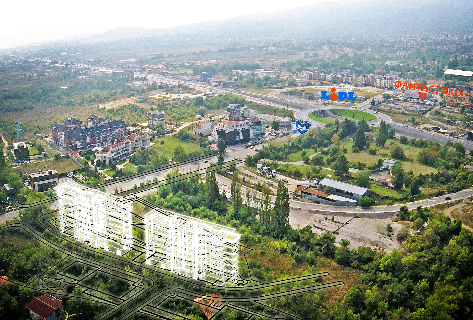 Планове на Vitosha View – ексклузивен комплекс в полите на Витоша